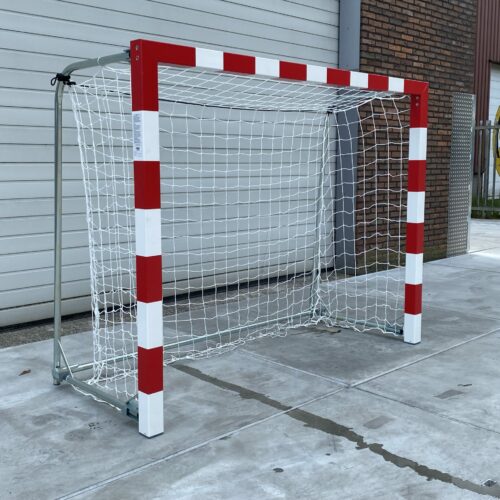 Mini handbaldoel - voetbaldoel 10 Trainingsdoel 2×1,6 m met net. Inklapbaar en duurzaam aluminium. Geschikt voor handbal, zaalvoetbal en jeugdvoetbal.